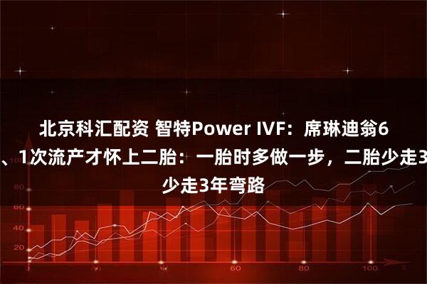 北京科汇配资 智特Power IVF：席琳迪翁6次促排、1次流产才怀上二胎：一胎时多做一步，二胎少走3年弯路